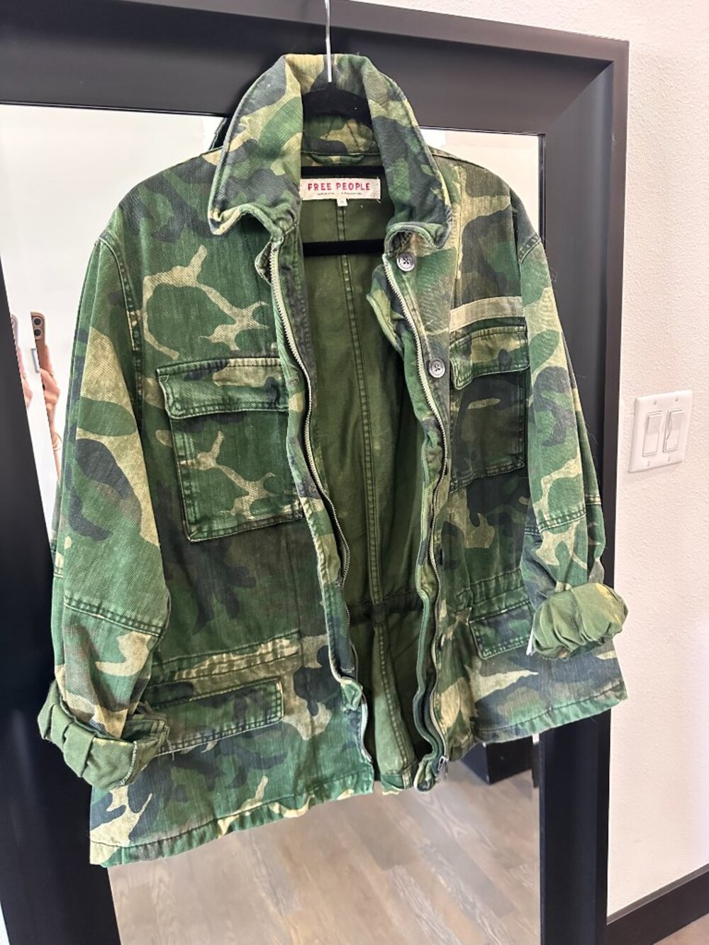 Free People Army jacket